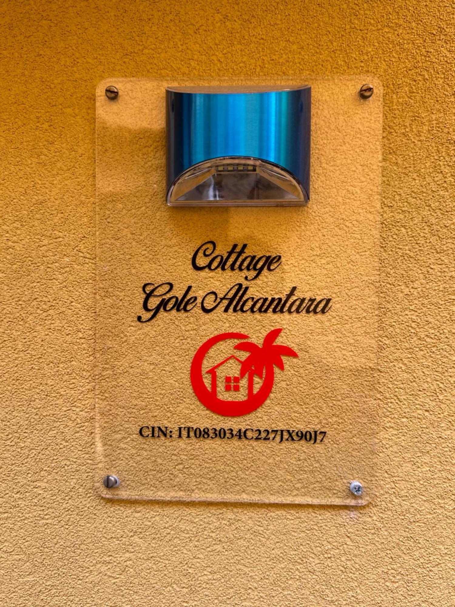 Cottage Gole Alcantara Pafumi 그라니티 외부 사진